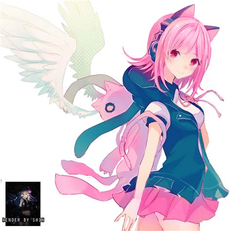 Anime Angel Girl Render By Le Ryuuji On Deviantart