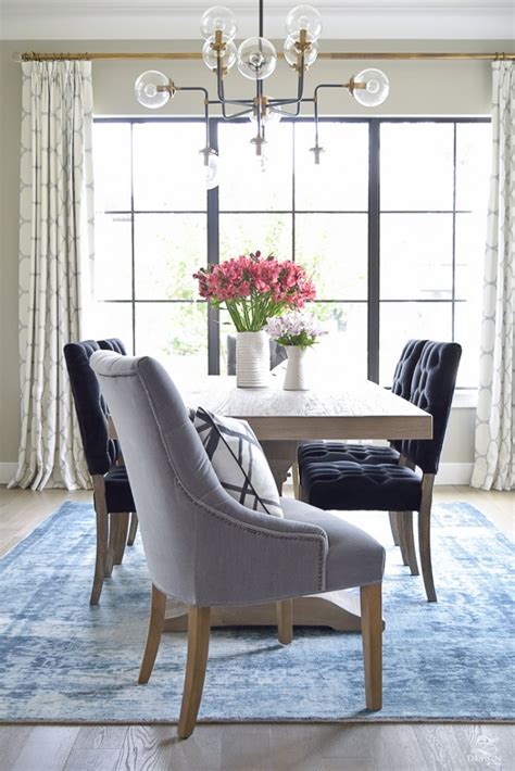 Dining chairs can really make or break a great dining room. Statement Light fixtures that won't break your budget ...