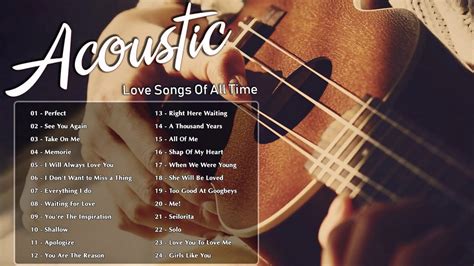 The best chinese love song ever by unknown. New Acoustic Love Songs 2020 Playlist - Ballad Guitar ...
