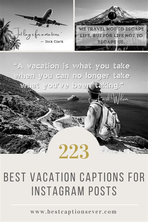 223 Best Vacation Captions For Instagram Posts Best Captions Ever