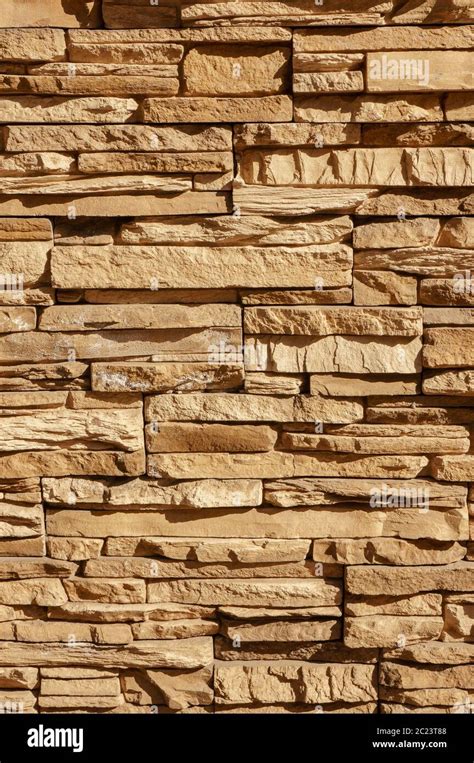 Rock Stone Brick Tile Wall Has A Detailed Background Texture Sepia