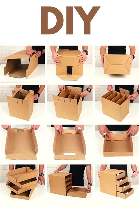 How To Make A Cardboard Cabinet