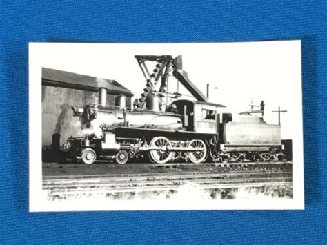 Missouri Illinois Railroad Engine Locomotive No 21 Antique Photo Ebay
