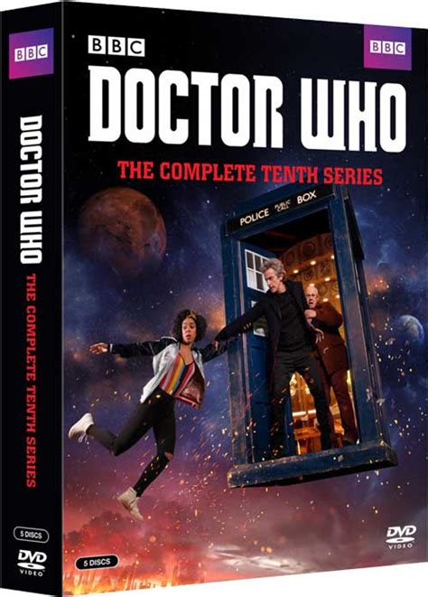Doctor Who Series 10 Dvd Set Starring Peter Capaldi As The Doctor