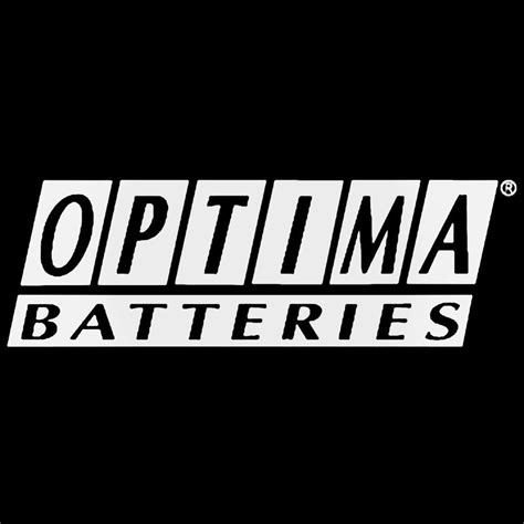 Optima Batteries Aftermarket Decal Sticker