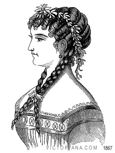 To weave ideal braids you will need to have a comb, hairpins, hair clips, and other accessories you would like to use to secure the hair. Mute the silence: Victorian Hairstyles