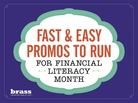 fast and easy ways to promote financial literacy month cuinsight