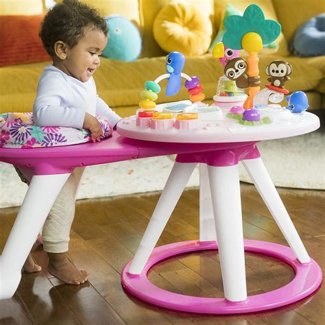 Buy Bright Starts Around We Go 2 In 1 Walk Around Activity Center And Table Tropic Coral