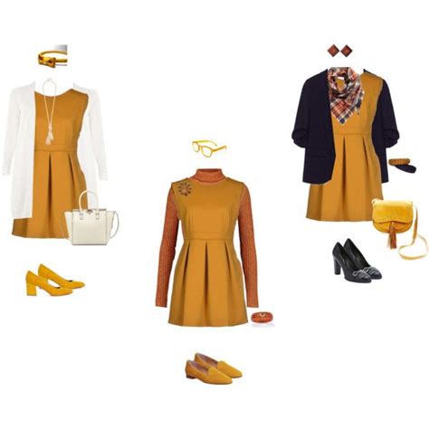 Mustard Dress 1 Clothes Design Mustard Dressing Fashion