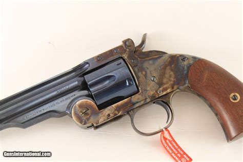 Taylor Uberti Schofield 45 Long Colt 5 Inch Bbl Charcoal Blue Case Hardened New In Factory Box