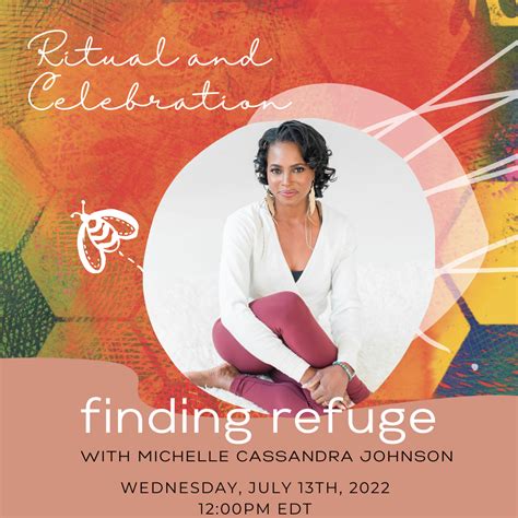 finding refuge ritual and celebration — michelle cassandra johnson