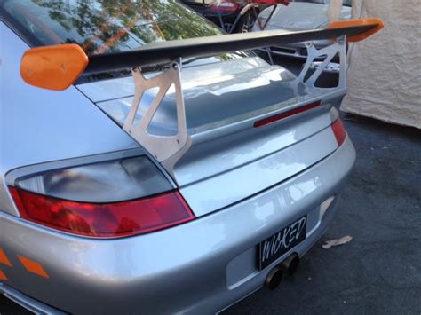 Porsche 9972 Gt3rs Rear Trunk With Carbon Fiber Wing Spoiler For The