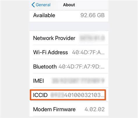 I feel like it's something that should be available considering it's using the mobile service. How to Find SIM Card Number (ICCID) on Android and iPhone