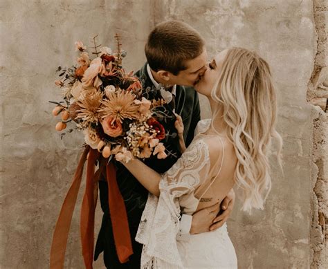 One Long Adventure A Rustic Wedding In The Redwoods With A Copper Peach Palette Forest