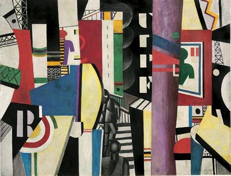 The City Fernand Léger Circa 1919 Cubism Avant Garde