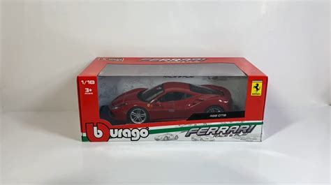 Unboxing 118 Bburago Ferrari 488 Gtb Come For The Cars Stay For The