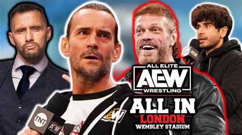Surprises Tony Khan Could Book For AEW All In London Wembley Stadium WrestleTalk
