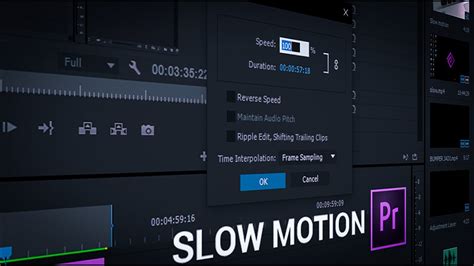 Cara Membuat Slow Motion Mudah Di Adobe Premiere Pro Youtube