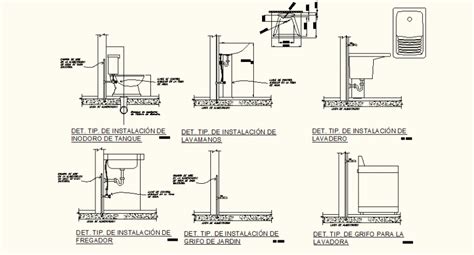Sanitary Blocks And Units Detail Elevation And Plan Dwg File Cadbull