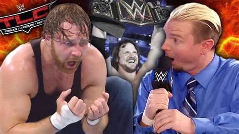 James Ellsworth Turns Heel On Dean Ambrose Wwe Tlc 2016 Youtube