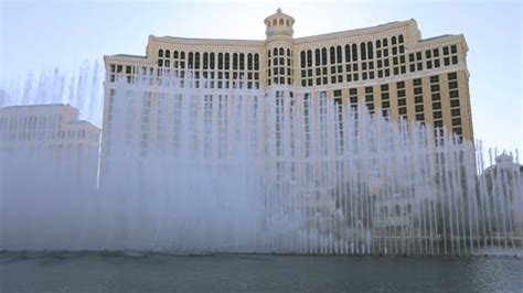Bellagio Water Show Auf Las Vegas Strip Am Tag Von Butlerm Auf Envato