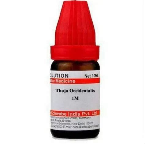 Liquid Thuja Occidentalies 1m Grade Standard Medicine Grade At Rs 135