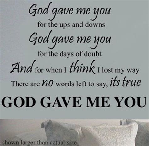 God Gave Me You Pictures Photos And Images For Facebook Tumblr