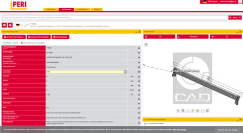 Peri Relies On Cadenas For Bim Cad Scaffolding Component Library