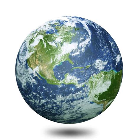Earth Globe 3d Render Stock Illustration Illustration Of Blue 92884543