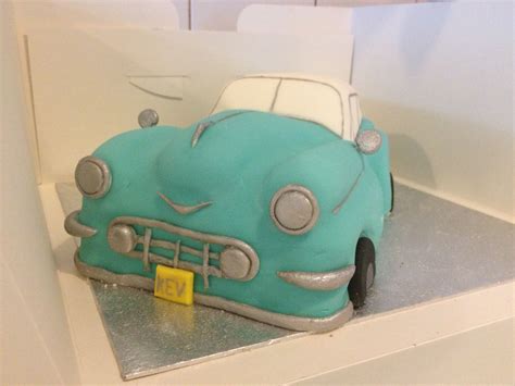 Vintage Car Cake Decoración De Pasteles Decoración De Unas Tortas