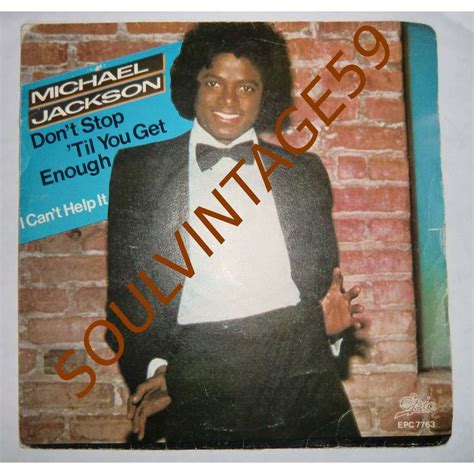 Michael jackson wrote the song for his 1979 solo album off the wall. -don't stop 'til you get enough,i can't help it by ...