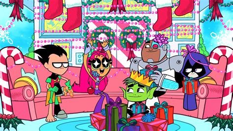 Teen Titans Go Second Christmas Full Hd Wallpaper And Background Image