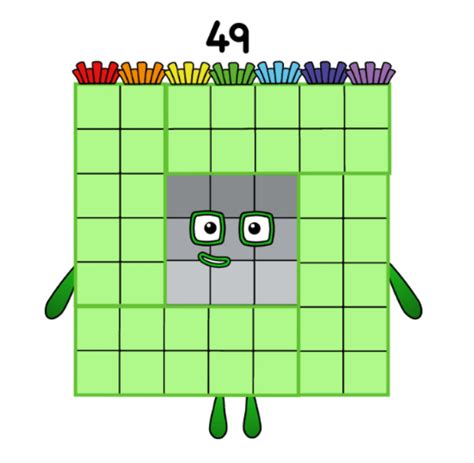 I Made 49 With Scratch Rnumberblocks