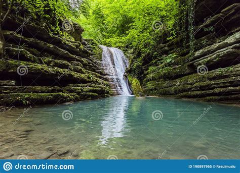 Tatlica Waterfalls Erfelek Sinop Turkey Stock Image Image Of