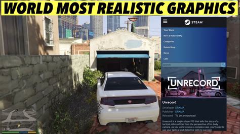 Worlds Most Realistic Graphics Game Unrecord Game Early Access
