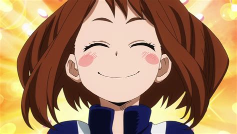 Ochako Uraraka Smile Ochako Uraraka Uraraka Menina Anime