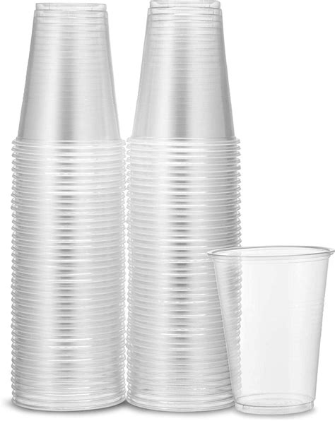 7 Oz Disposable Clear Plastic Drinking Cups Great For Home Office Parties Events And
