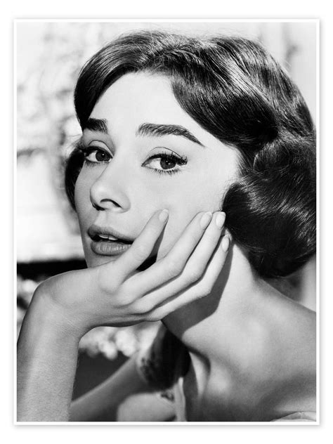 Audrey Hepburn In Love In The Afternoon 1957 Print By Everett