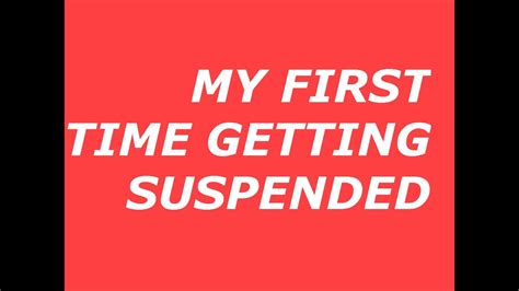 My First Time Getting Suspended From School Life Story Youtube