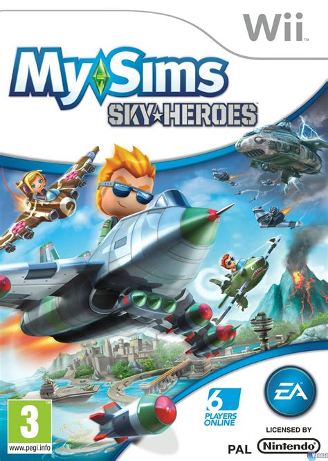 Mysims Skyheroes Videojuego Ps3 Wii Xbox 360 Y Nds Vandal