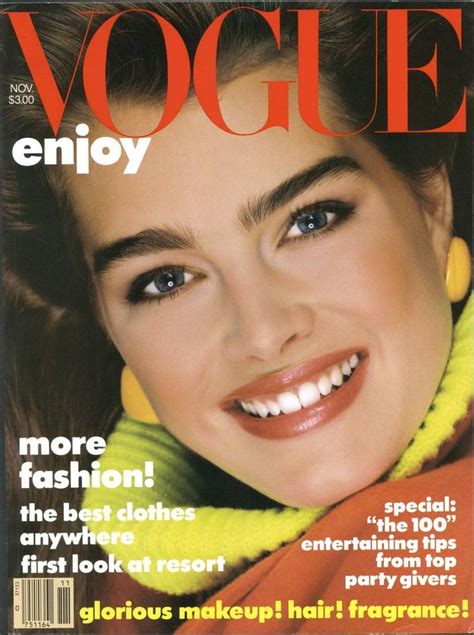 Covers Brooke Brooke Shields Richard Avedon Vogue Magazine