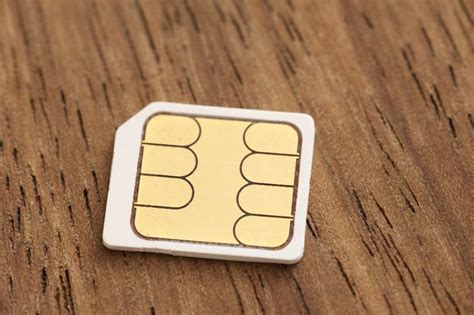 Free Image Of Micro Sim Card For A Mobile Phone