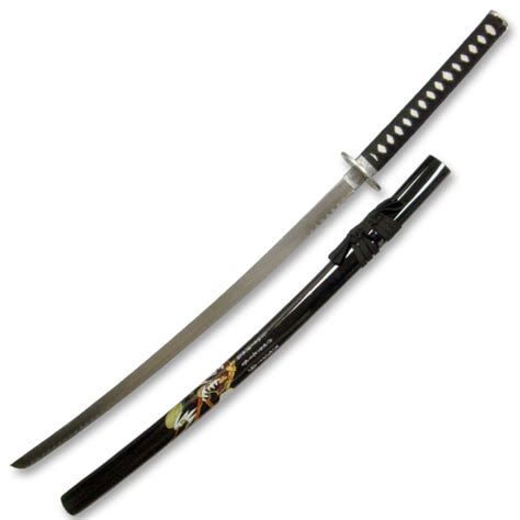 Bushido Art Samurai Sword Real Painted Samurai Sword Japanese