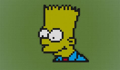 Bart Simpson In Minecraft By Diziqpl On Deviantart