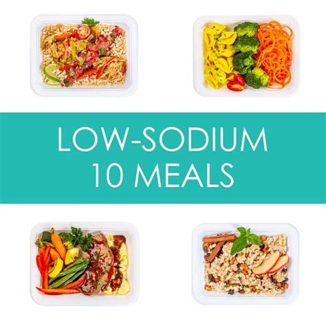 Low Sodium Bundle 10 Meals Deliverlean Care