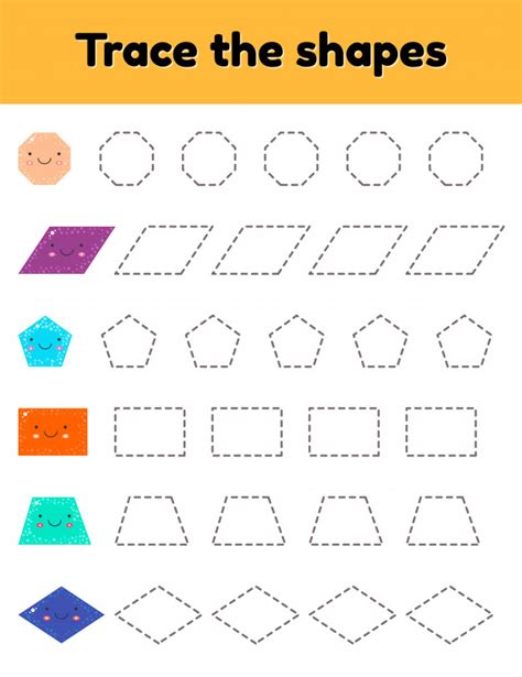 November is here and fall is in full swing! Vector illustration. educational tracing worksheet for kids kindergarten, preschool and school ...