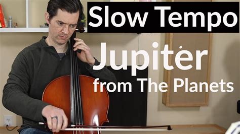 Jupiter Monday Cello Slow Tempo Arranged By Deborah Baker Monday
