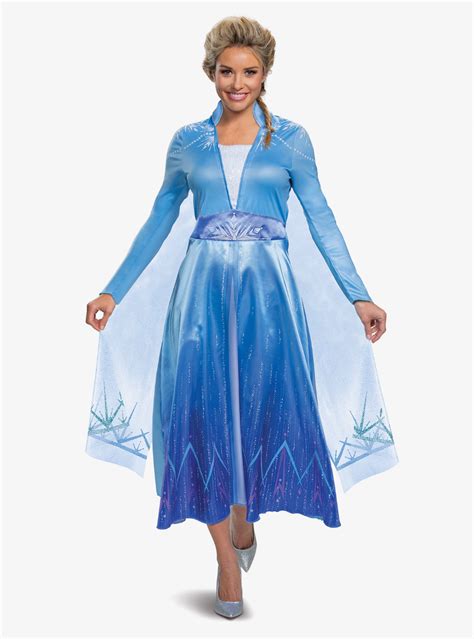 Disney Frozen 2 Elsa Deluxe Costume Elsa Costume Deluxe Halloween