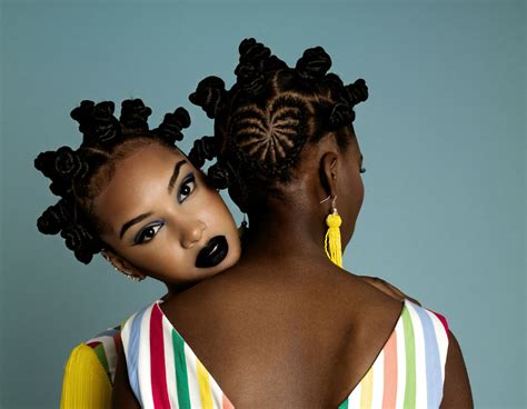 The twists are medium sized, long and accessorized, they also have a stylish blue black color to them also. Bantu Knots Hairstyles: Amazingly Authentic | Hairstyles ...