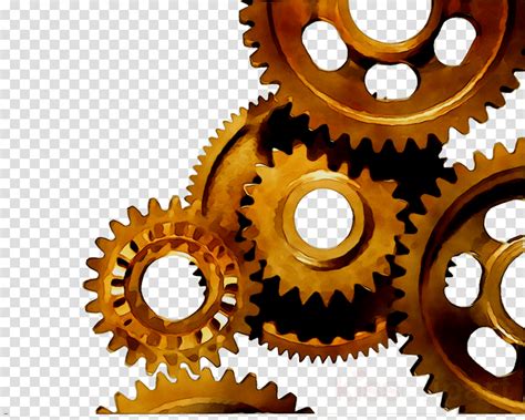 Cartoon Gears Transparent Png Gear Animation Elements Cartoon Desktop